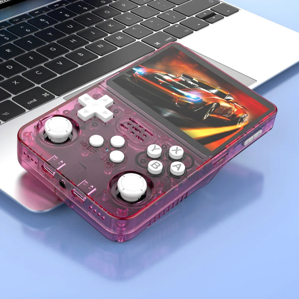Console de jeu portable rétro open-source R36S 3,5 pouces, système Linux, lecteur de jeu de poche portable 64 Go / 128 Go console de jeu Ps
