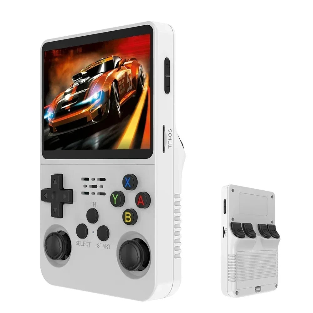 Console de jeu portable rétro open-source R36S 3,5 pouces, système Linux, lecteur de jeu de poche portable 64 Go / 128 Go console de jeu Ps