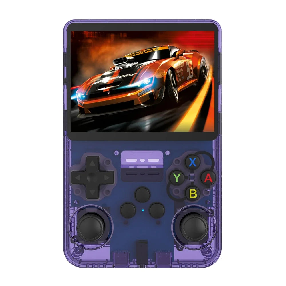 Console de jeu portable rétro open-source R36S 3,5 pouces, système Linux, lecteur de jeu de poche portable 64 Go / 128 Go console de jeu Ps