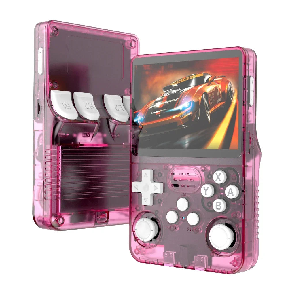 Console de jeu portable rétro open-source R36S 3,5 pouces, système Linux, lecteur de jeu de poche portable 64 Go / 128 Go console de jeu Ps